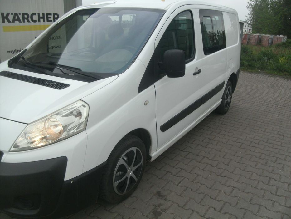 PEUGEOT EXPERT 2008 ROK 6-OSOB Brygadowka 2.0HDI Klima OC 07.2027