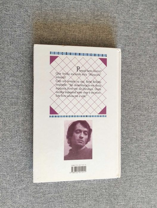 Livro "A máquina" de René Belletto