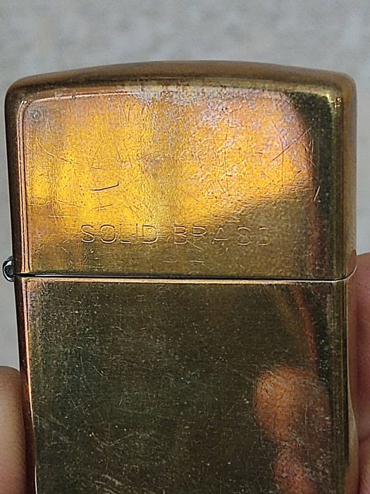 Зажигалка Запальничка Zippo Брелок Mal-ro Texas SOLID BRASS кремни