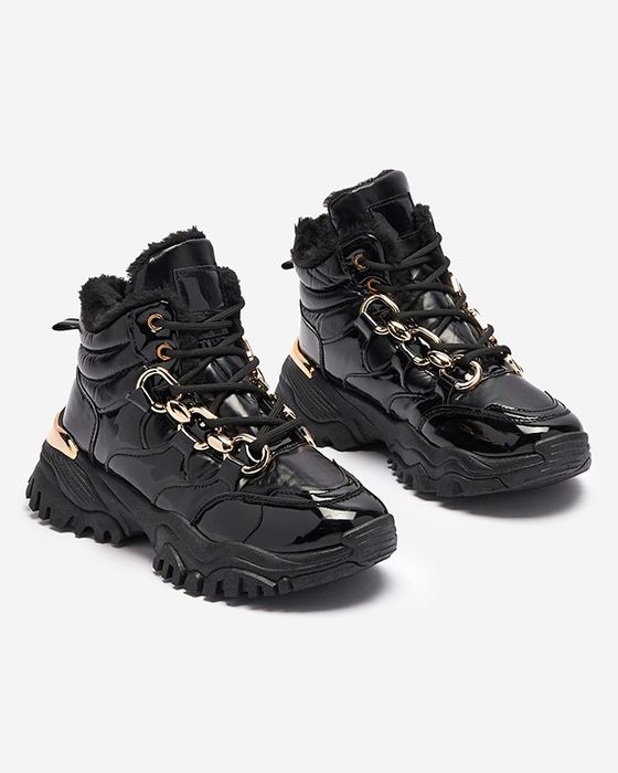 36 37 38 sneakersy 39 40 41 śniegowce sportowe lakierowane platforma