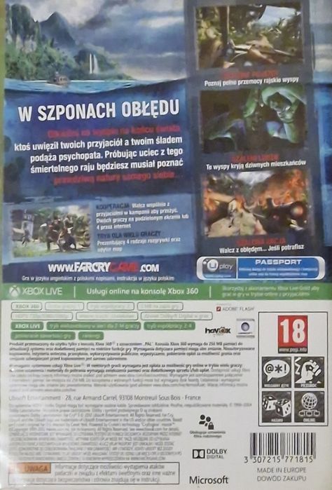 FARCRY 3 xbox 360