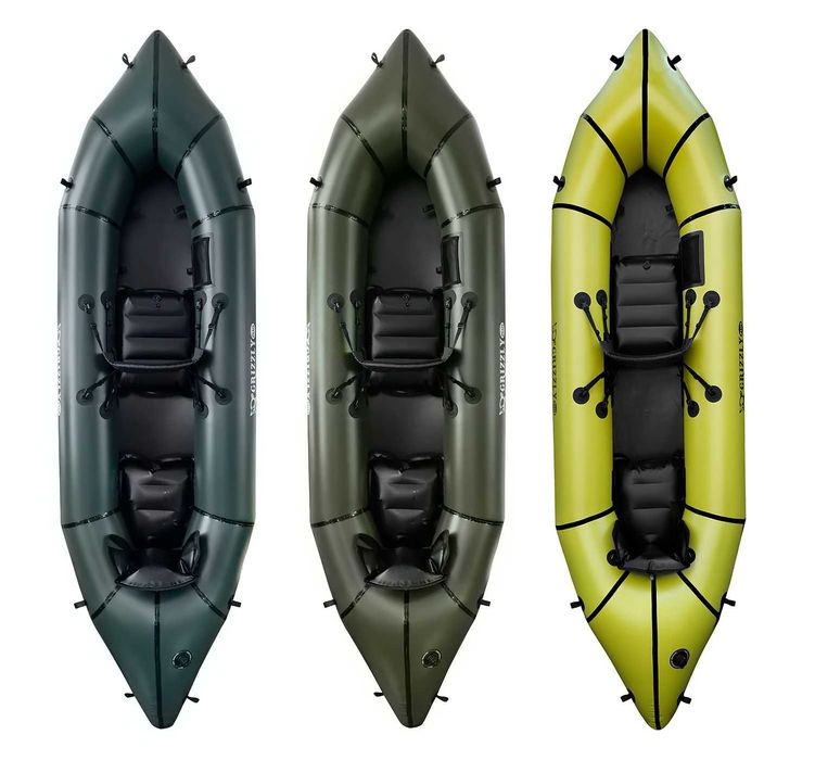 Packraft duży 1-os. / dwuosobowy Vking Grizzly Plus mocny TPU gw. 3lat