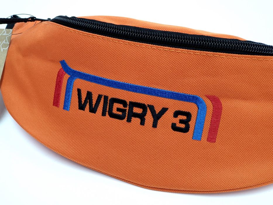 NOWA Nerka Wigry 3 pomarańczowa saszetka torebka PRL