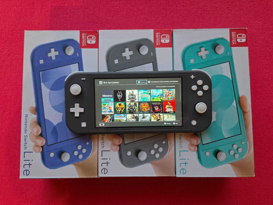 Нові Nintendo switch lite + iгри, кп 128 гб