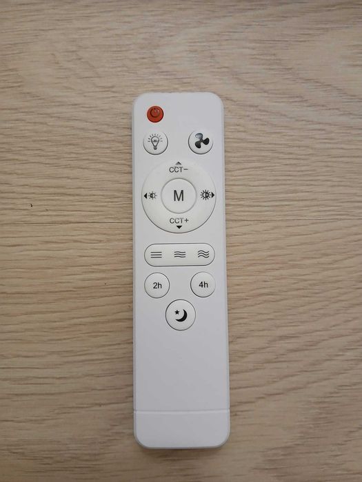 candeeiro Led com ventoinha