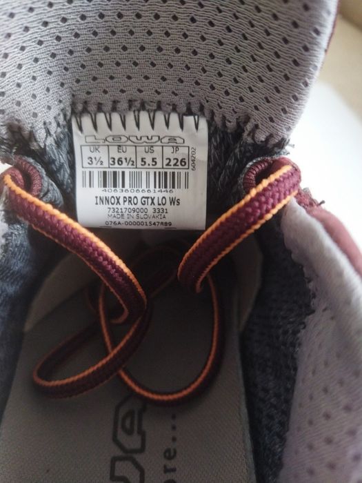 Кросівки Lowa innox pro gtx розмір 36,5 та 41,5