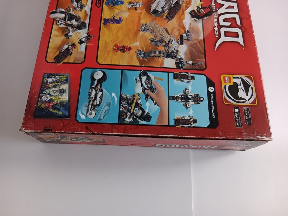 Nieotwarte Lego Ninjago 70595 Niewykrywalny Pojazd Ninja