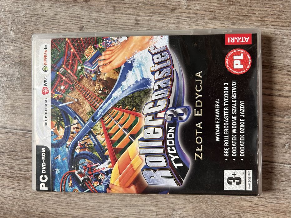 Gra Rollercoaster Tycoon 3 złota edycja