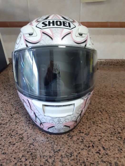 Capacete SHOEI senhora - Como novo, em óptimo estado