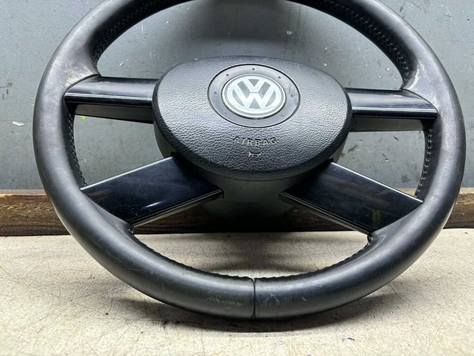 Kierownica Skóra Skórzana + Poduszka VW Touran I
