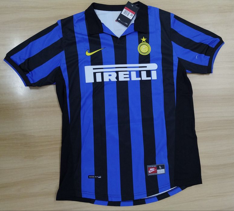 Camisola Retro Inter de Milão 1997/98 - Ronaldo 10 Edição Serie A