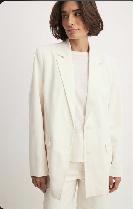 Блейзер молочний na-kd