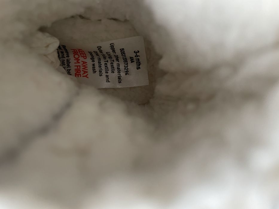 Buciki zimowe dla niemowlaka