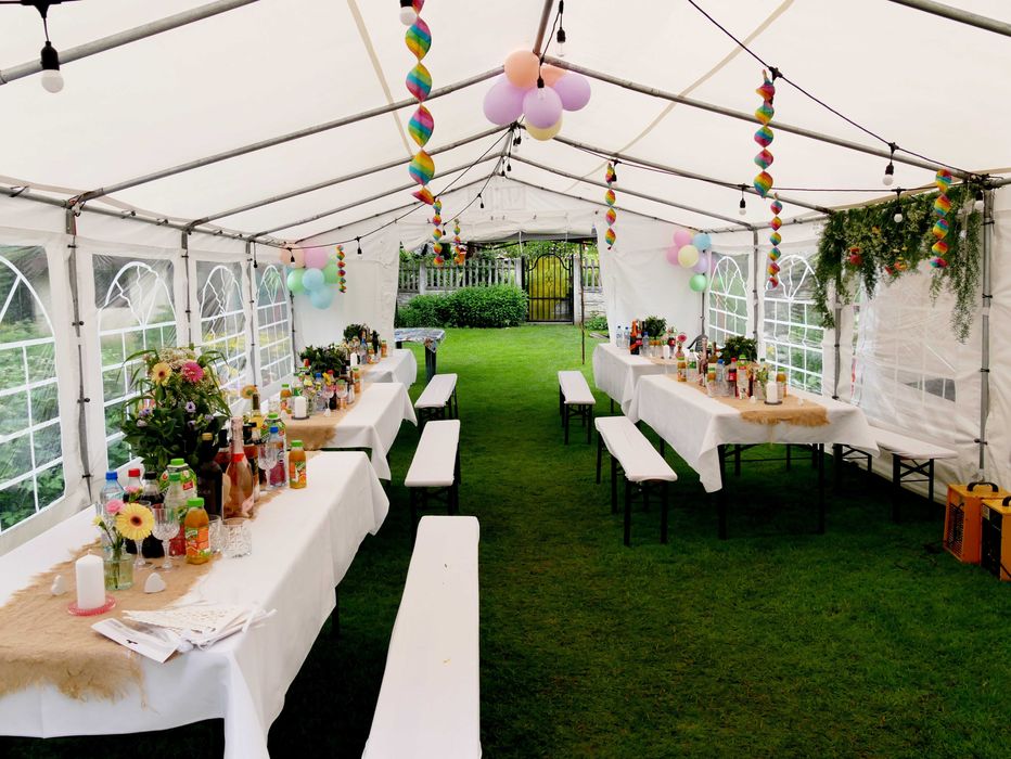 Wypożyczalnia namiotów na imprezy. Wesela, poprawiny - Wynajem sprzętu