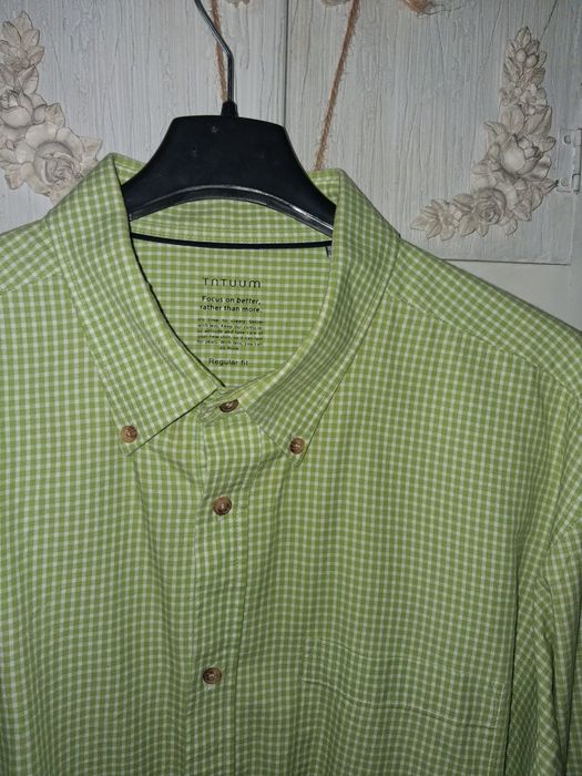Jasnozielone koszula Tatuum XXXL