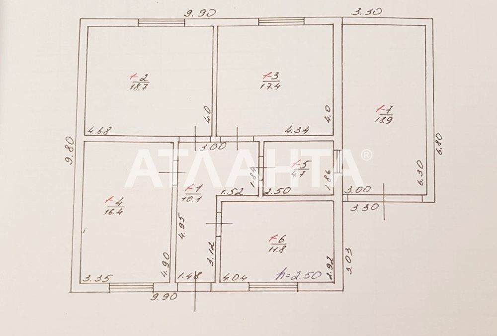 Будинок у передмісті Одеси /Великий Дальник.
