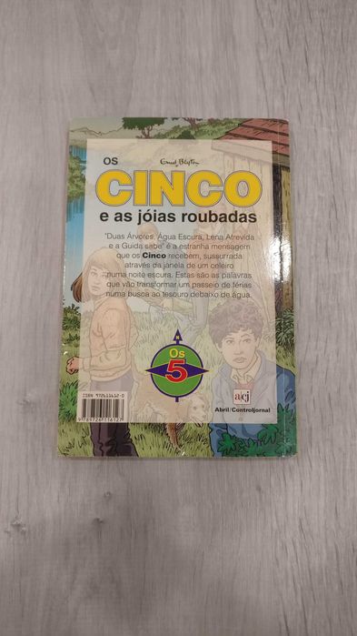 Os Cinco e as jóias roubadas de Enid Blyton
