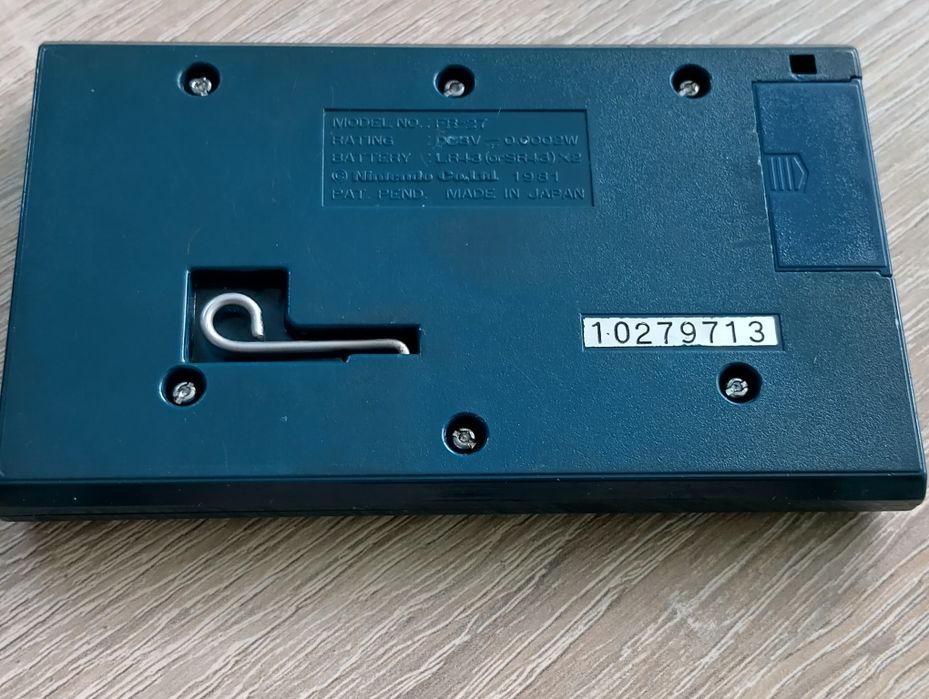 Nintendo Game&Watch Fire-1981r