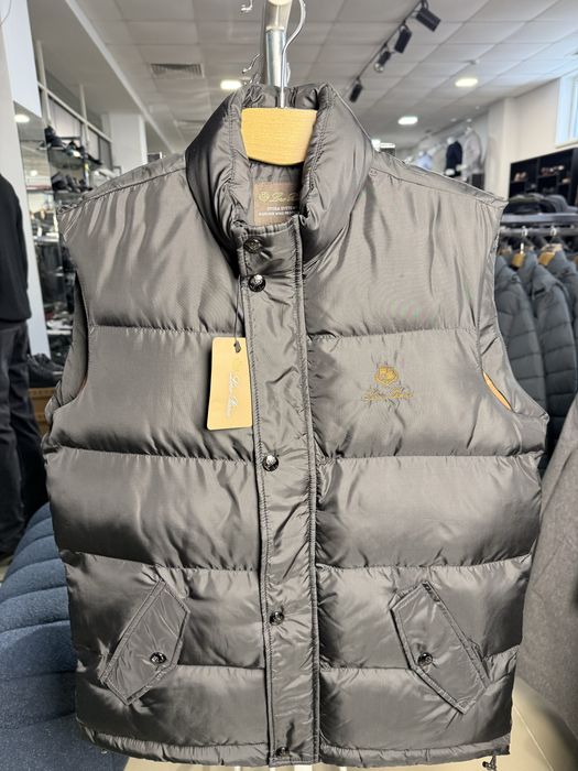 Чоловічі Безрукавки Loro Piana чорний та коричневий