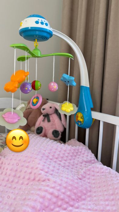 Мобіль на дитяче ліжко, музична карусель