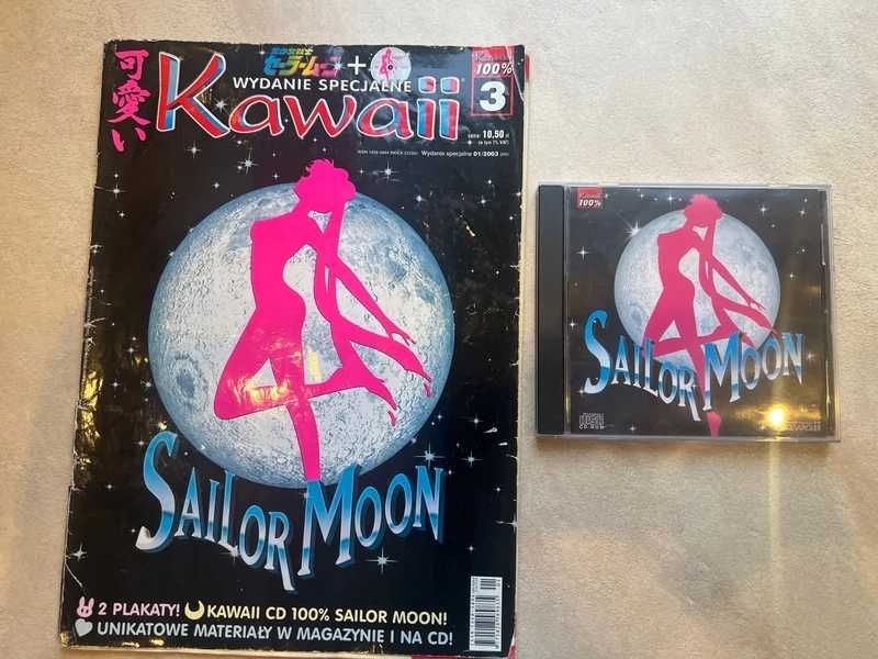 magazyn Kawaii 100% Sailor Moon + CD + plakat