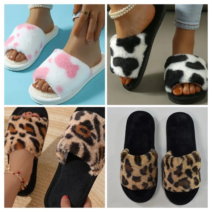 Распродажа!!! Пушистые тапочки капці домашні тапки меховые тапочки из