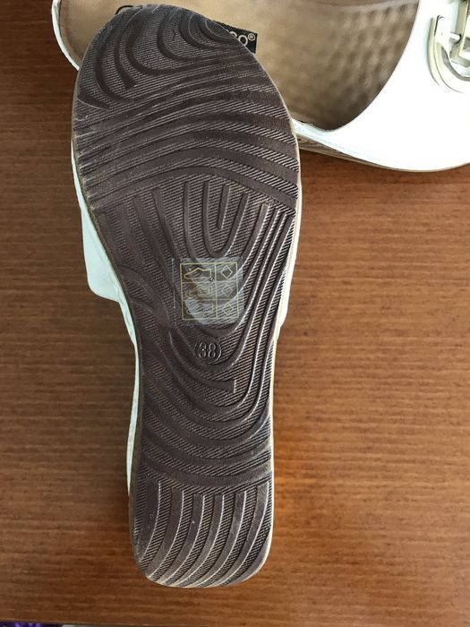 Nowe klapki rozmiar 38