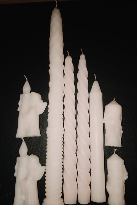 Свічки з очищеного парафіну