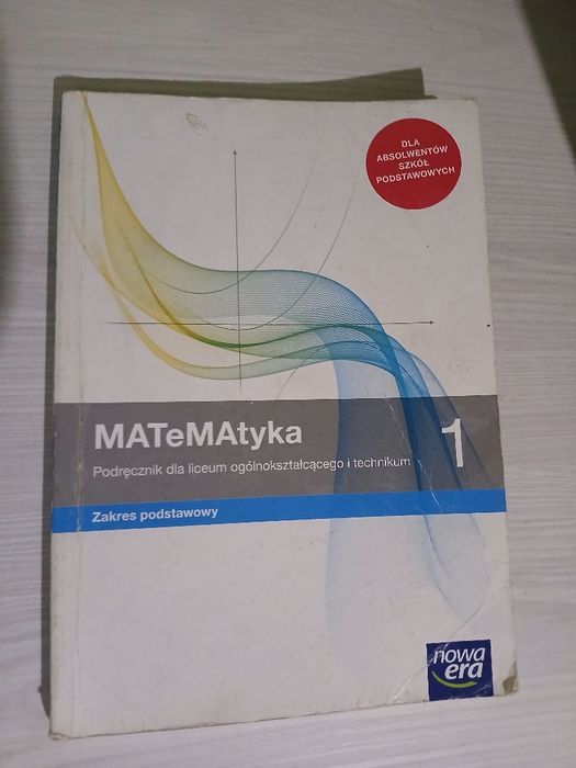 Podręcznik do matematyki klasa 1 zakres podstawowy
