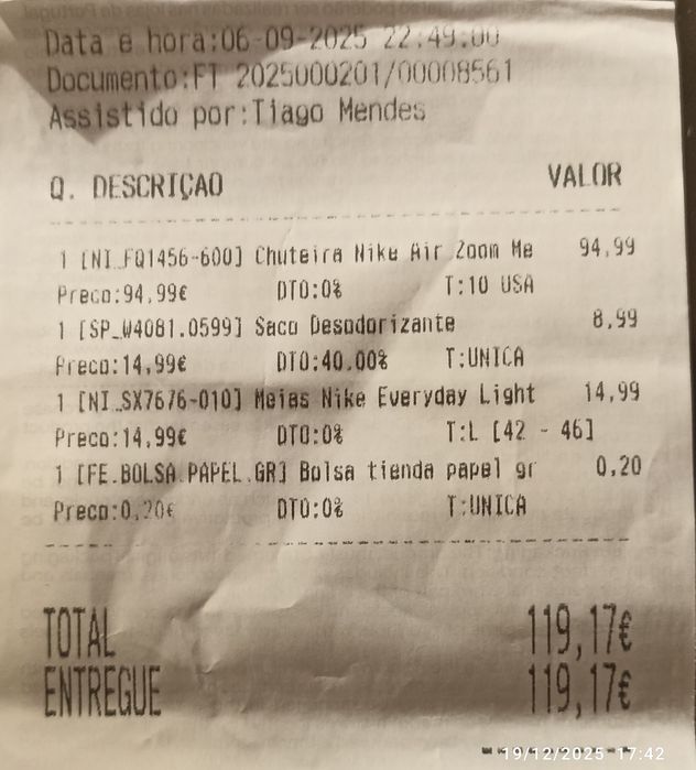 Nike Mercurial Academy EUR 44