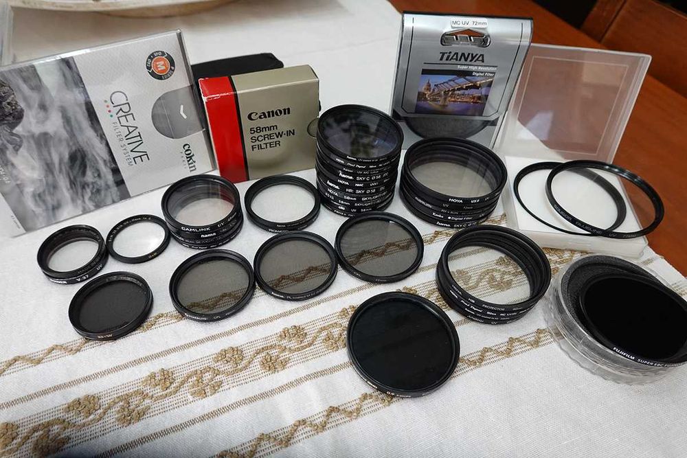Filtros p/Objetivas / Lentes
