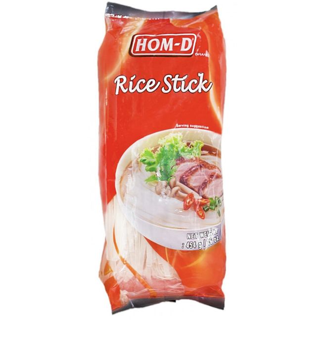 Локшина рисова 5 мм 454 г ,Лапша рисовая