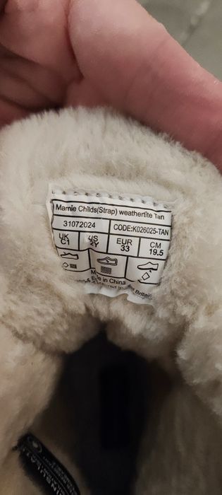 Buty dziecięce zimowe wodoodporne karrimor