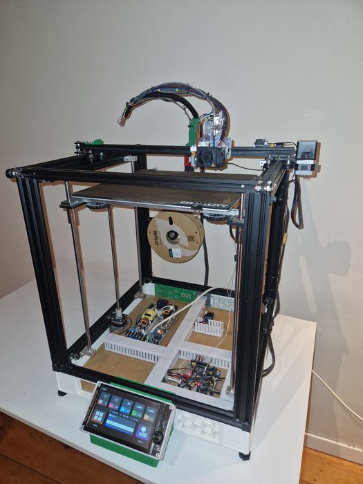 Ender 5 Plus Ulepszona + Filamenty + Części zamienne