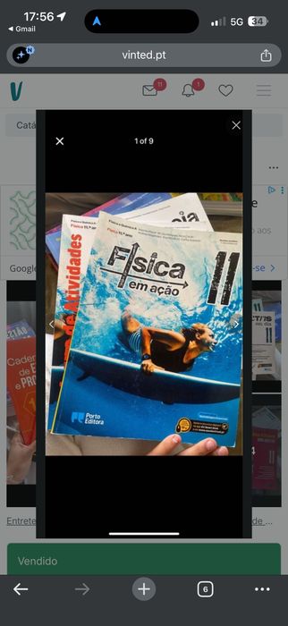 Livro do 11 ano nada escrito