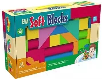 Klocki piankowe 67szt. Nowy Produkt