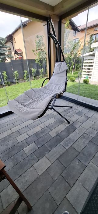 Fotel ogrodowy wiszący leżanka