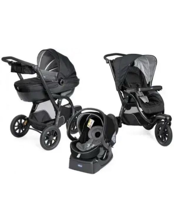 Коляска Chicco Trio Activ 3 Jet Black