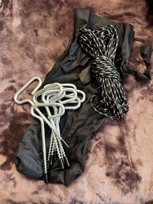 Kotwy lodowe do namiotu wędkarskiego