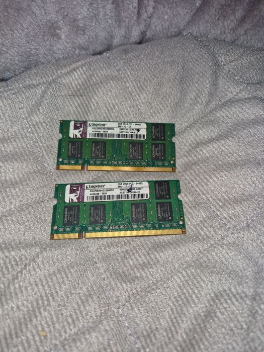 Sprzedam kości ram 2x2gb ddr2 6400s