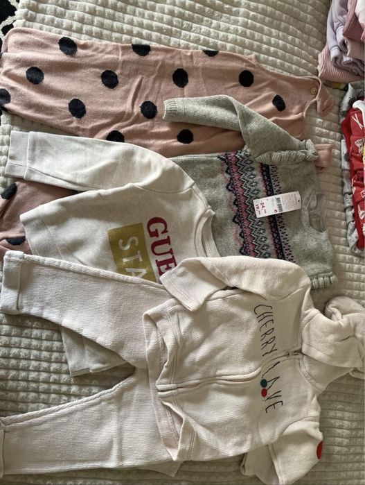 Lote para bebe menina 18-24 meses para outono inverno