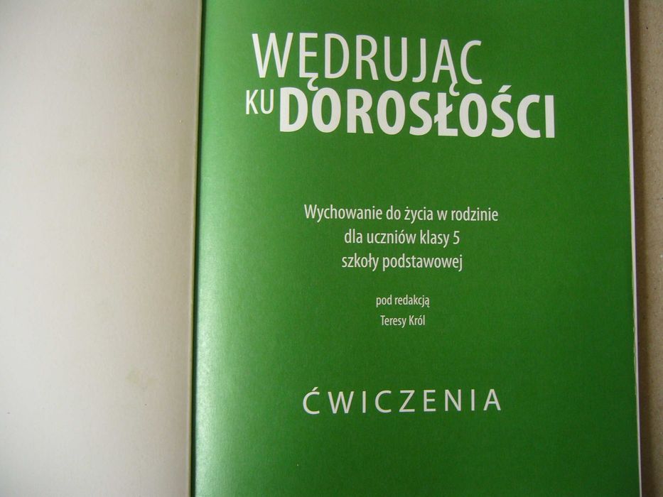 Wędrując ku dorosłości klasa 5