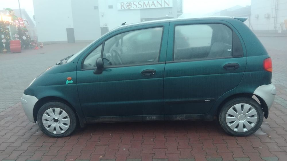 Daewoo Matiz 2002r. 0,8benz,50KM,mały przebieg,waźne opłaty
