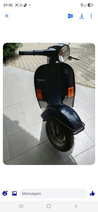 Vespa pk 50 xls estimada