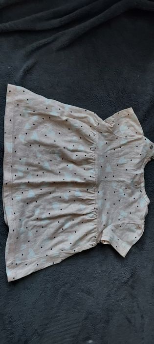 Bluzki, 2 koszulki,  krótki rękaw,  rozmiar 74