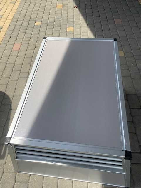 Transporter aluminiowy dla psa KERBL Barry duży (92x97x68)