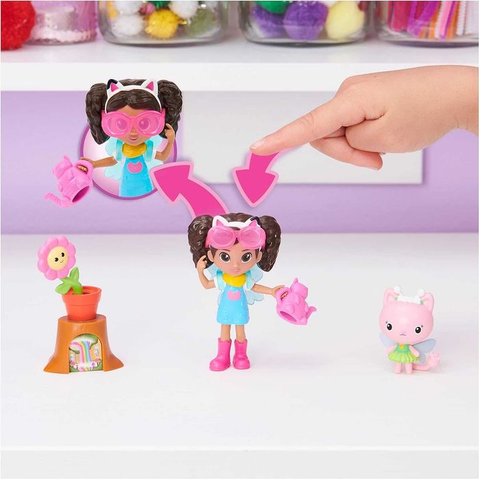 Gabbys Dollhouse,будиночок Габбі,садовий набір Flower-Rific.фея Кітті