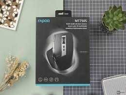 Mysz laserowa bezprzewodowa RAPOO MT750S czarna - NOWA
