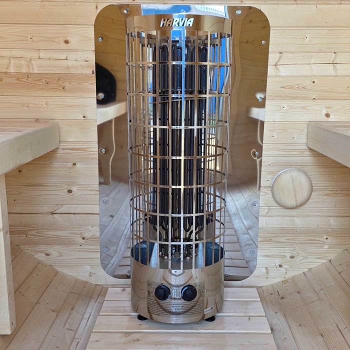 Sauna ogrodowa BECZKA 340 cm do samodzielnego montażu