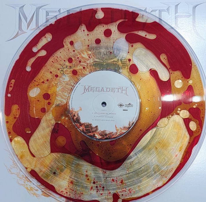 Megadeth – MagmaLiquid Filled 2LP VINYL | Unikat!